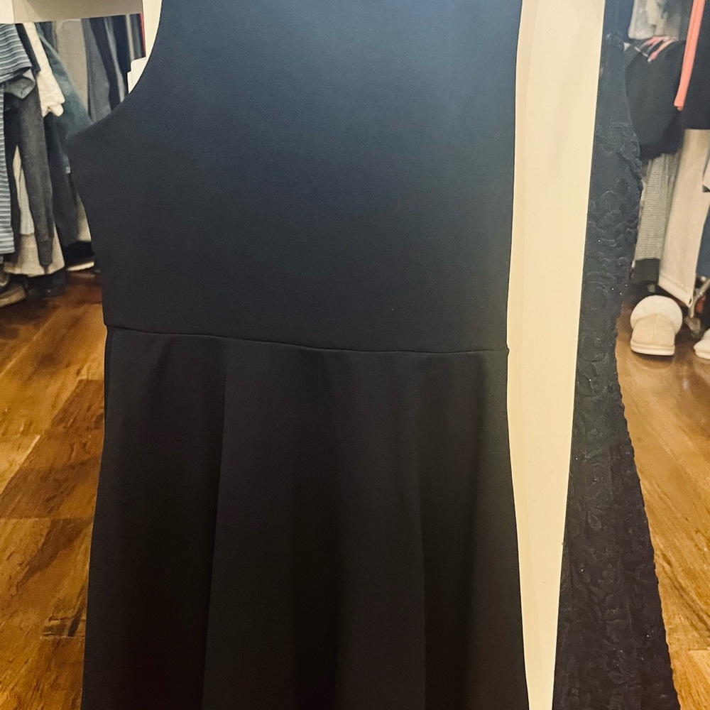 Elegant Black Sleeveless Dress